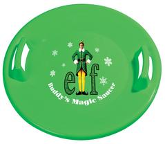 Buddy the Elf Saucer Sled