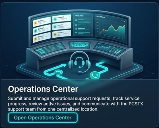 PCSTX Client Portal