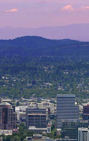 Portland cityscape.