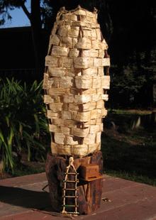 Yamazakura, Kouzo, Mountain Cherrywood, One of a Kind, custommade, Functional sculpture, handmade, galaxi studio