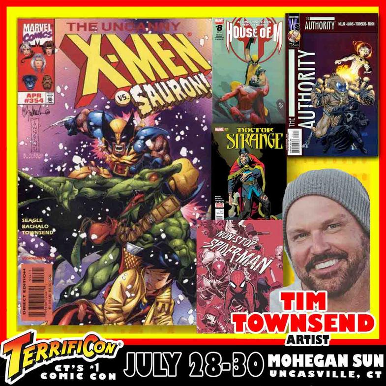 TIM TOWNSEND terrificon Connecticut's #1 comic con