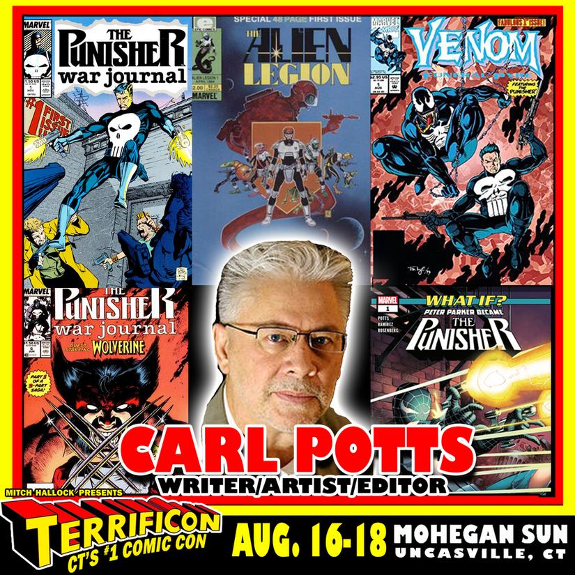 COMIC BOOK CREATOR GUESTS for TERRIFICON CONNECTICUT'S Comic Con at