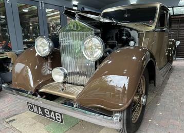 1935 ROLLS ROYCE 20/25 GOLD/BROWN REG CMA 948 STUNNING CLASSIC CAR