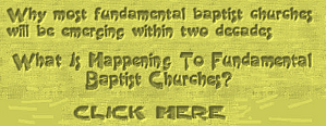 Many Fundamental Independent Baptist churches have compromised with the world.