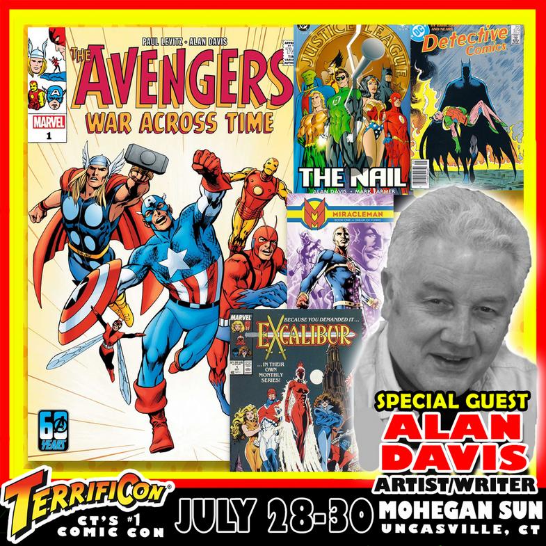 alan davis at terrificon - Connecticut's one and only comic con