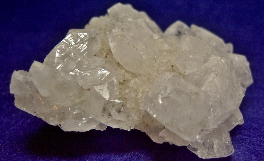 APOPHYLLITE crystals - Pune District (Poonah District), Maharashtra, India - ex Rutgers Geology Museum - for sale
