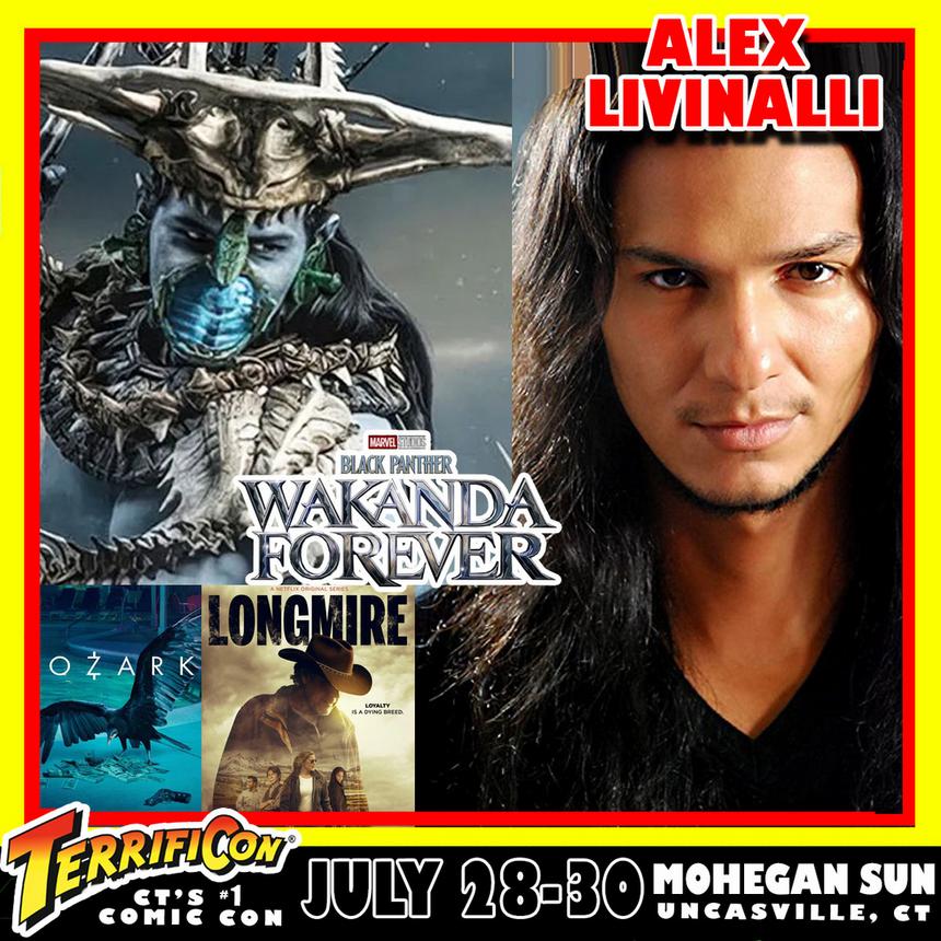 ALEX LIVINALLI AT TERRIFICON - CONNECTICUT'S ONE AND ONLY COMIC CON SINCE 2012