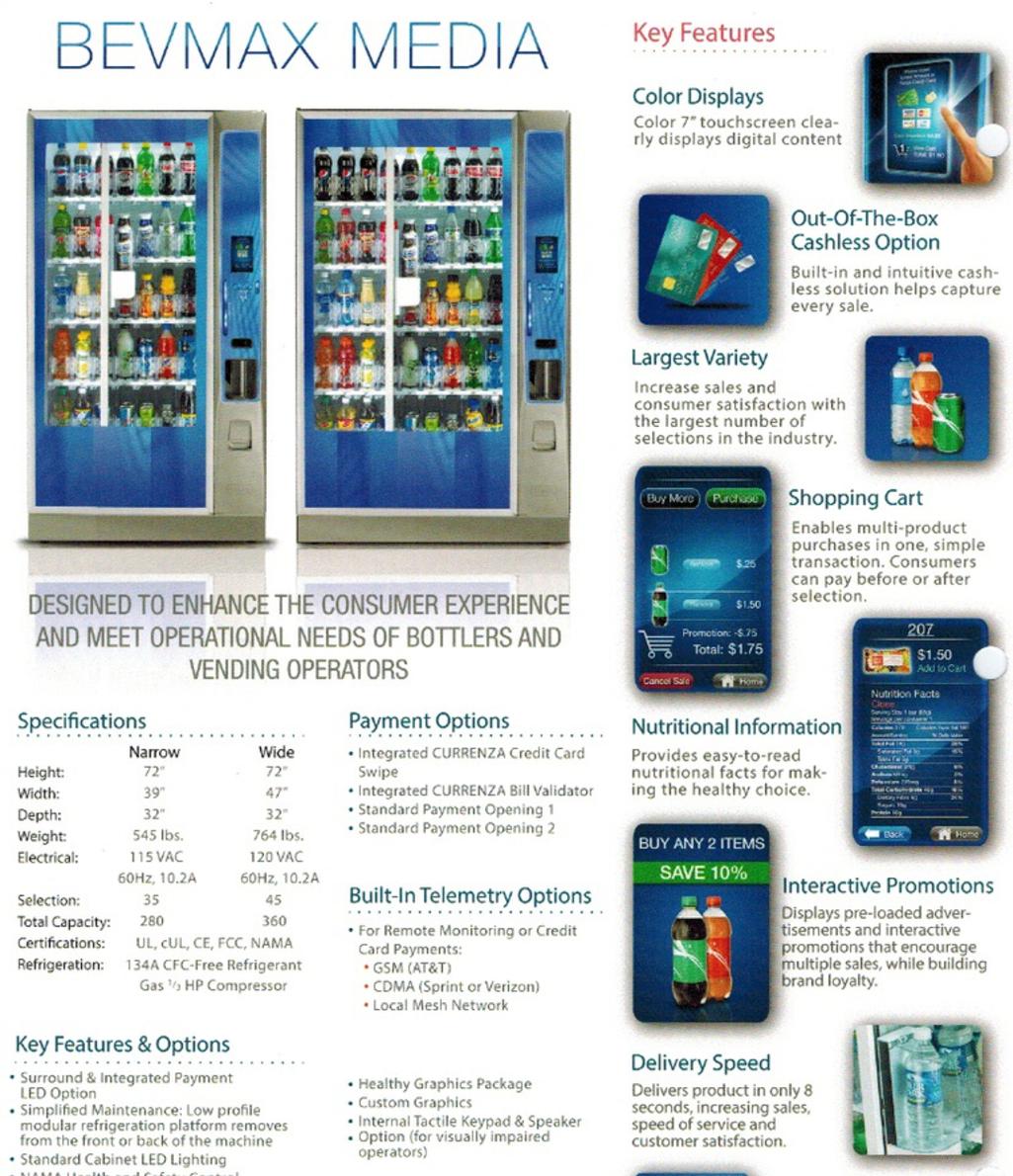 Vending Machines, Vending Machine Business - Double R Vending - Miami, Fl