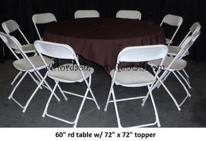 rental table rental chair rental linen
