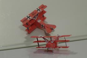 paper aircraft free download, 4D model of WWI aircraft
