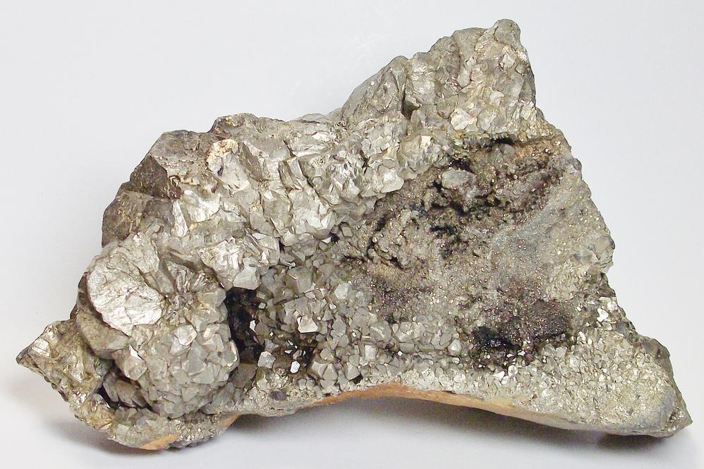 Pyrite crystals Rensselaer Quarry, Jasper Co., Indiana