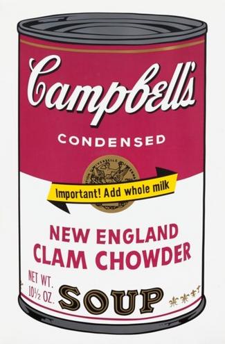 Andy Warhol New England Clam Chowder