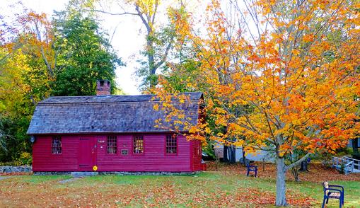 Buildings of Waterford Historical Society, Jordan Green, Waterford, Connecticut