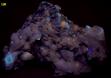 fluorescent CALCITE, Ruby Jack SPHALERITE, QUARTZ, GALENA - Joplin Field, Tri-State District, Jasper County, Missouri, USA - ex John Kohnowich, ex Robert Batic - for sale