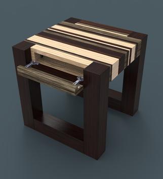 DIY secret hidden compartment end table. www.DIYeasycrafts.com