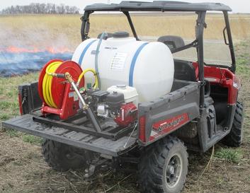 Custom 400-Gallon Firefighting Skid Tank #NRFE4H - North Ridge Fire  Equipment