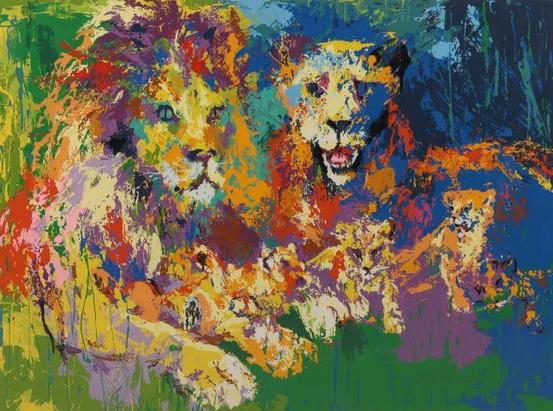 LeRoy Neiman Lions Pride