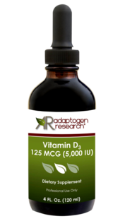 Adaptogen Research, Vitamin D3 5000 IU Liquid