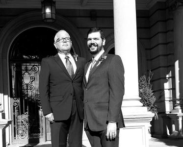 Same Sex wedding at the Semple Mansion in Minneapolis
