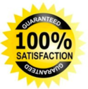 100% customer satisfaction guarantee!