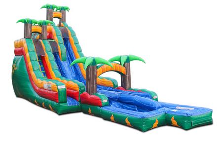 www.infusioninflatables.com-20-foot-tropical-isle-palm-trees-yellow-green-red-water-slide-rental-memphis-infusion-inflatables.jpg