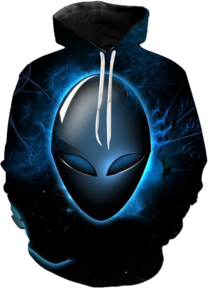 Alien UFO 3D Hoodies