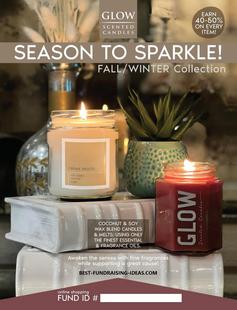 Glow Scented Candles Fundraiser Brochure