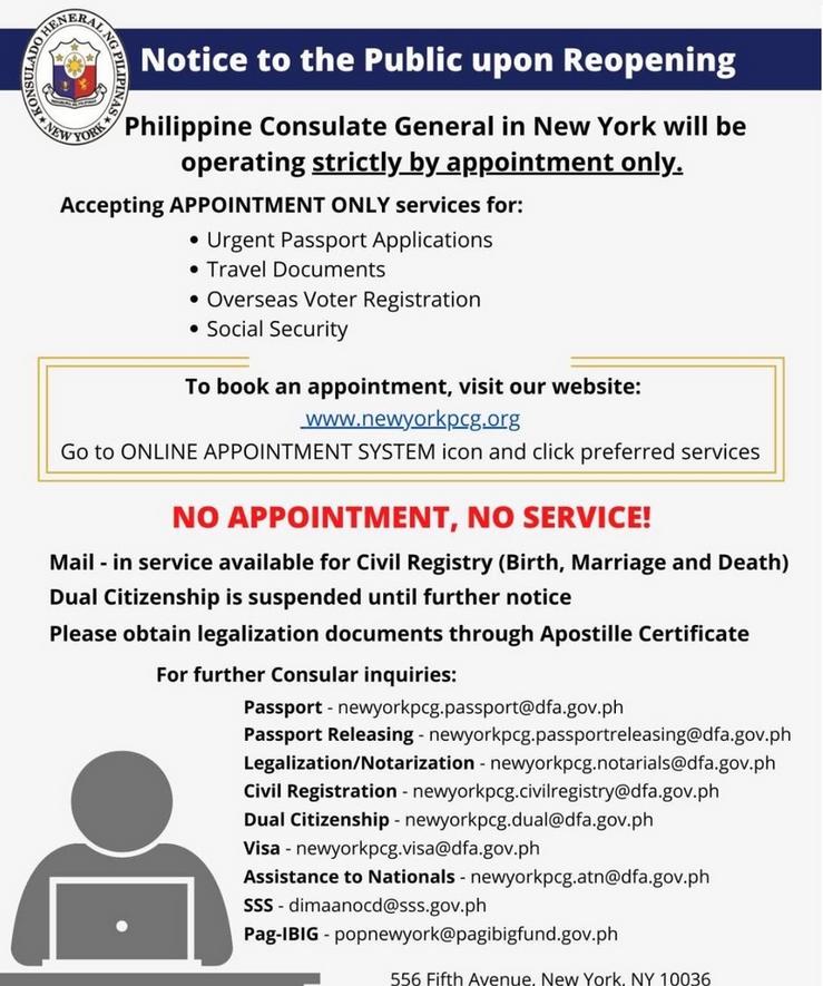 Philippine Consulate Guidelines 2020