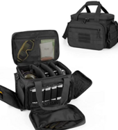 Tactical Gun Range Bag for 4 Handguns