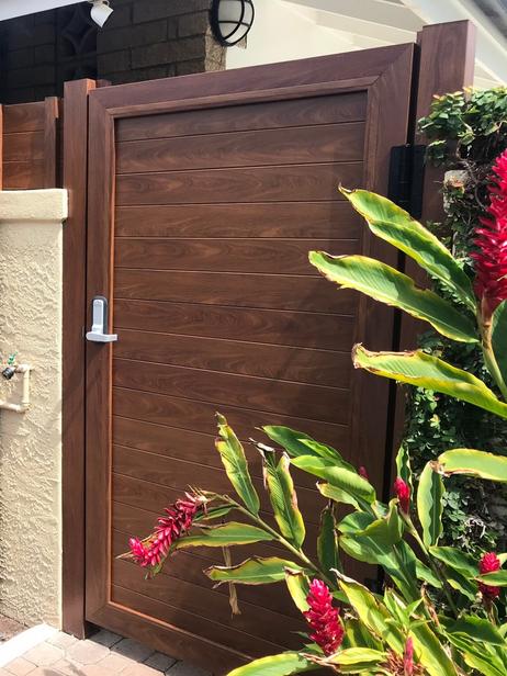 Island Style Gates, Aluminum gates Hawaii, Privacy Gates Oahu, Custom Gates Oahu,