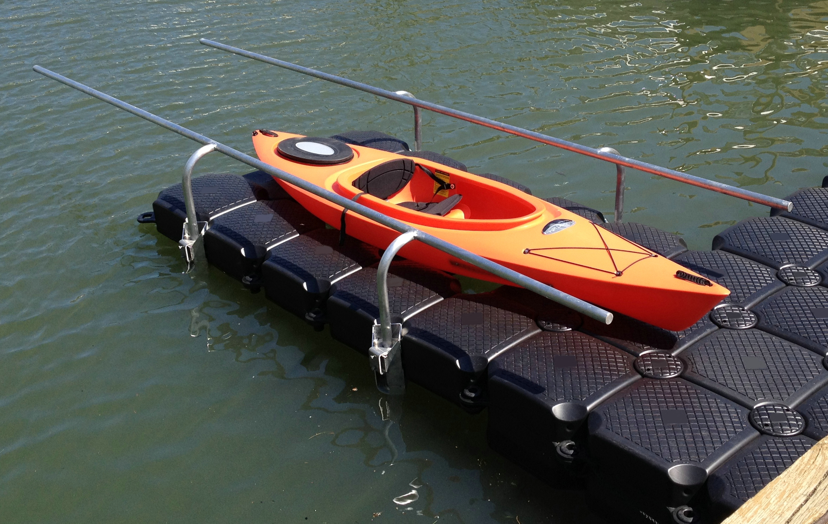 Kayak launch dock | nyangler.com