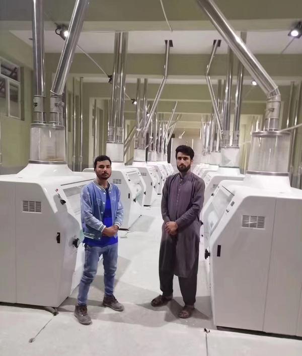 Wheat flour milling machine in Afghanistan