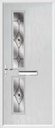 2 Square Composite Door fusion 1 glass