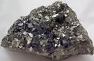ARSENOPYRITE and SPHALERITE, Noche Buena Mine (Mina Noche Buena), Noche Buena, Mun. de Mazapil, Zacatecas, Mexico