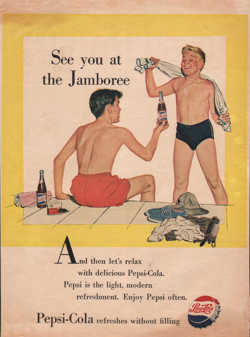 Pepsi Ads: 1950's early