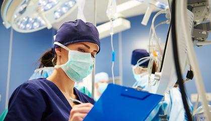 Surgical Tech in Operating Room