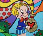 Romero Britto Richie Rich Love