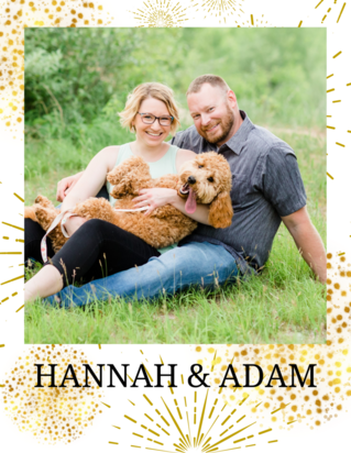 Adoption Profile Book Cover- Emily and Mike