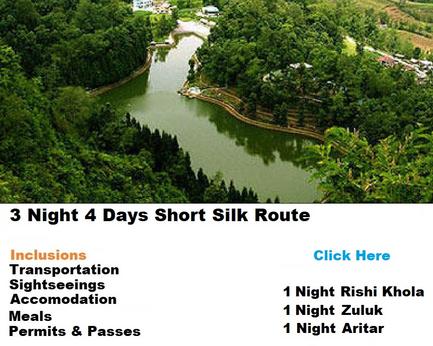 3 Night 4 Days Sikkim Silk Route Tour Packages