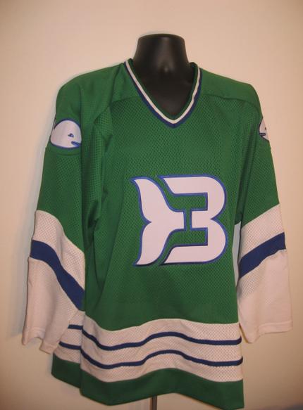 Plymouth Whalers Vintage Bauer Hockey Jersey -  Denmark