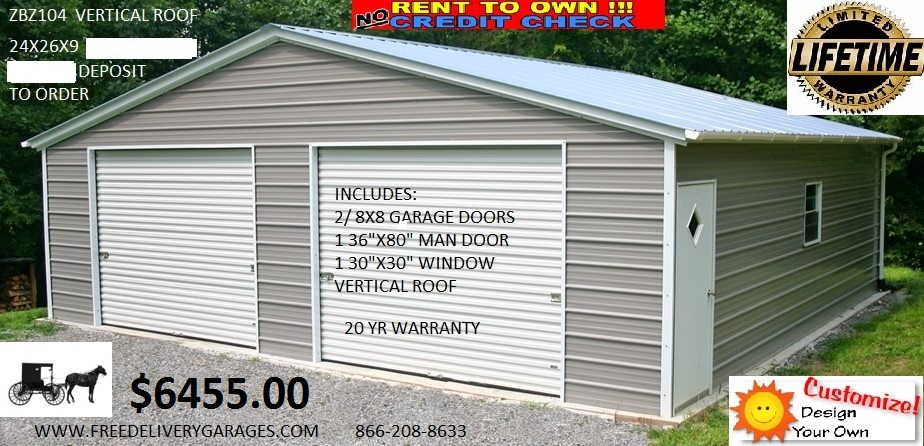 Free Delivery Garages Steel Carports Steel Garages Metal Carport