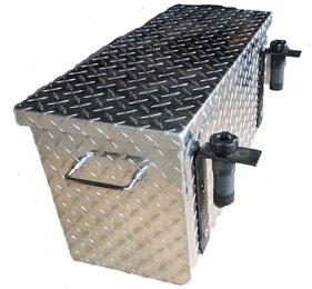 Aluminum Diamond Plate UTV Tool Box
