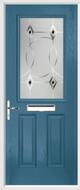 2 Panel 1 Square Composite Door fusion art