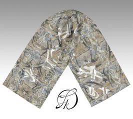 Long Scarf , Natural Paths, Fine Art Collage