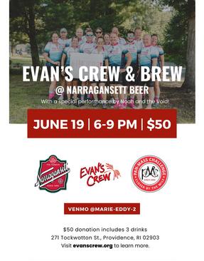 Buy tickets now - Evan's Crew in note please