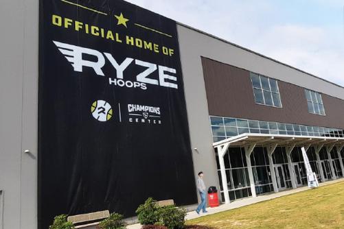 building sized printed windscreen banner