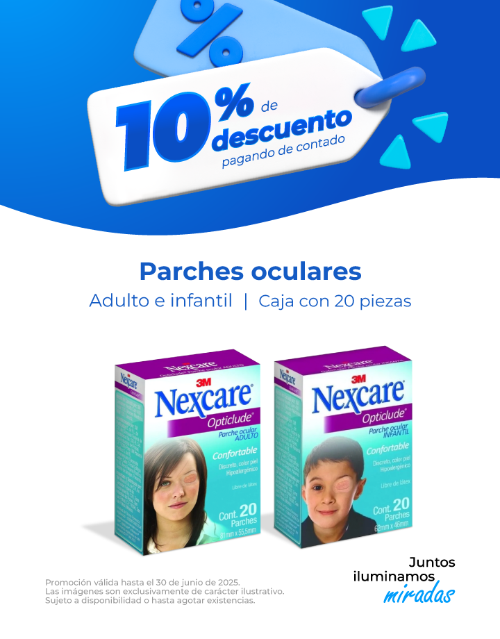 Promoción Junio - Parches oculares