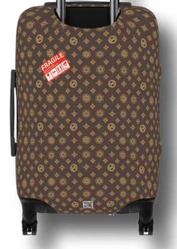 "NOTHING TO DECLARE" Carry On Suitcase Protector.