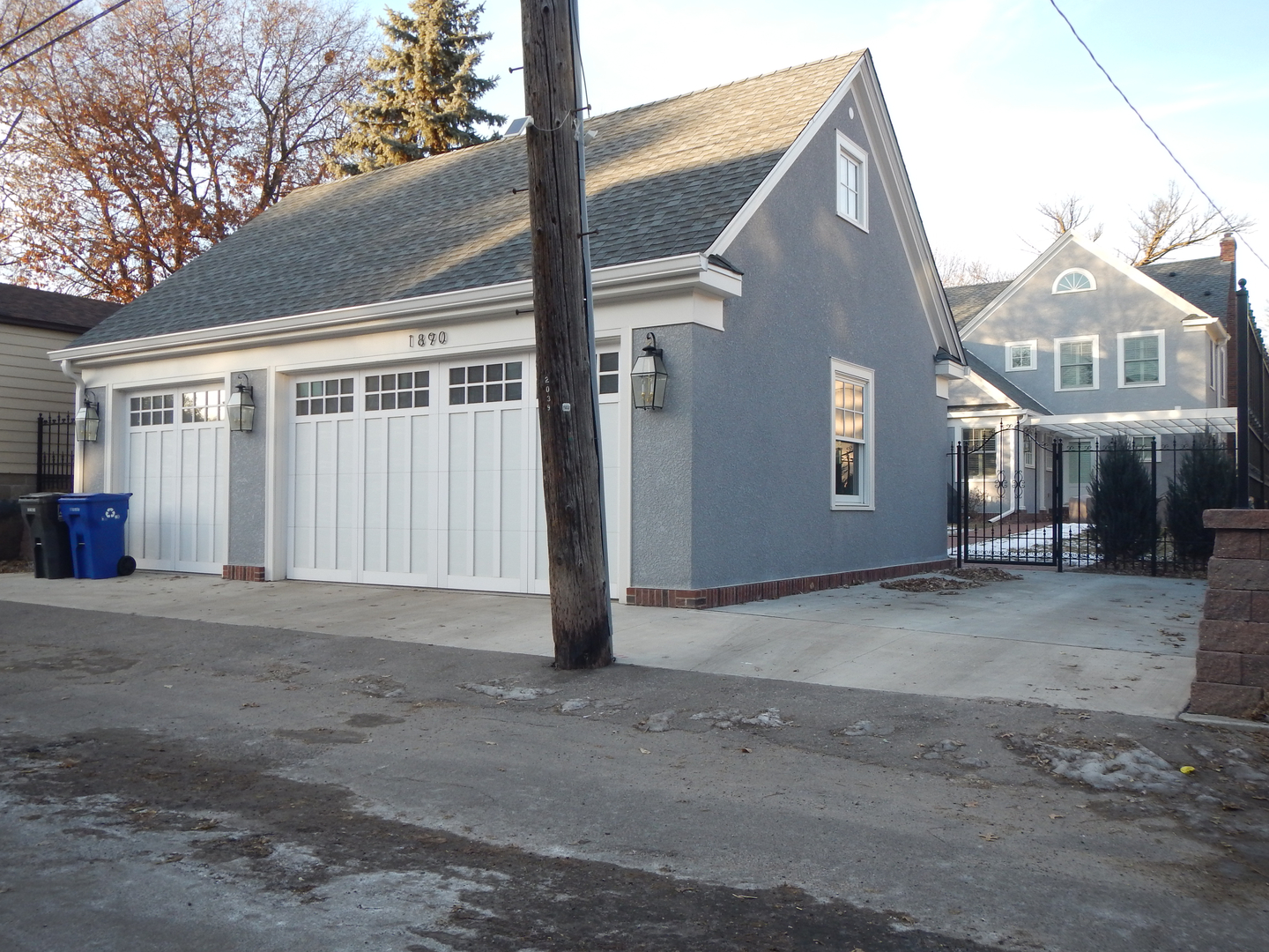 1890 House Re-stucco - View 5