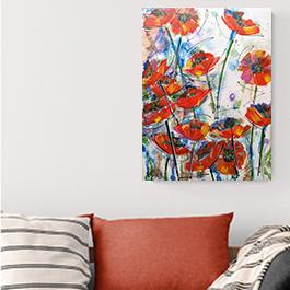 #80 years #d day #poppy painting #poppy